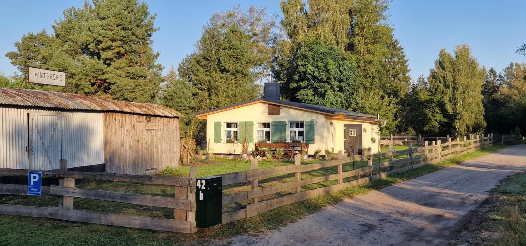 Ferienhaus Am Haff Hintersee Exterior photo